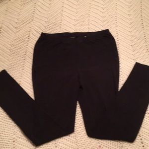 Talbots Basic Black Leggings